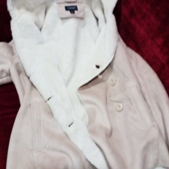 Sonoma Jacket Hooded Cream Colour Women Size S - Picture 2 of 5